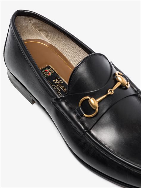 gucci loafers men 1953|gucci 1953 horsebit loafer black.